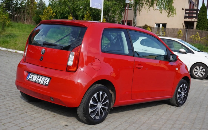 Skoda Citigo cena 15999 przebieg: 210000, rok produkcji 2016 z Katowice małe 211